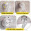 Dish Glove Clip with Suction Cup Easy Install Removable Transparent Plastic Wall Mounted Hook for Kitchen (2 Pcs) 2
