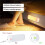 2  PIR Motion Sensor Night Light Lampada da Parete A LED Ricaricabile 6