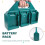 Battery Holder for 18V Portable Organizer Workspace Accessories Bracket Sturdy Handheld Storage Rack 5