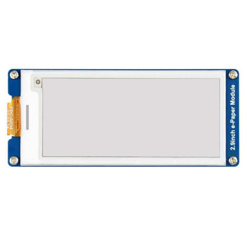 2.9inch E-Paper Module (G), 296x128 RYBW E-Ink Display with PCB Driver Board for Raspberry Pi//STM32 1