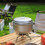 Titanium Camping Soeppanset Buiten Lichte Stoomboot met Stoomcompartiment 5