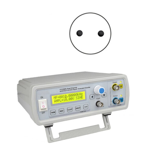 Function Generator 12Bits 250MSa/S Sine Wave 24MHz Arbitrary Waveform/Pulse Frequency Signal Generator EU Plug 2