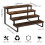 Rustic Wooden 4-Tier Spice Rack Organizer - Kitchen Display Shelf for Sundries 6
