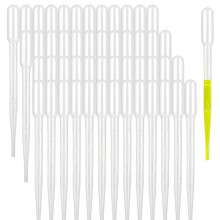 Pipette Contagocce da 3 Ml - Pipetta di Trasferimento In Plastica per Laboratorio Scientifico, Oli Essenziali, DIY, Medicina, 500 Pezzi