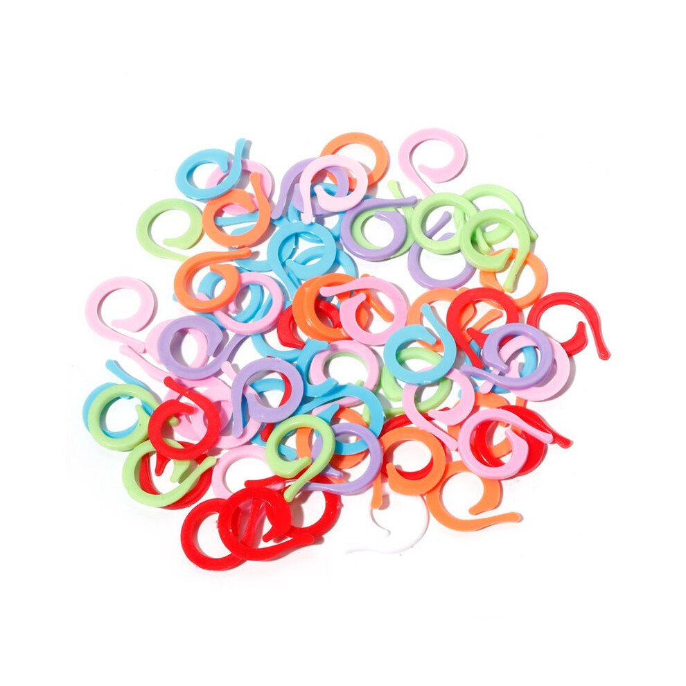 1000Pcs Plastic Knitting-Stitch Markers Spiral-Needle Clip Crochet Stitch-Lock Knit Sewing Tool Accessorie 6032751634658