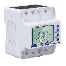 WiFi-Stroomonderbreker 3-Fase Energiemeter met LCD-Scherm - 60-300V 100A Richtingsschakelaar