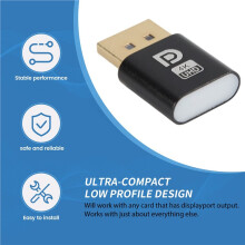 4K Dummy Plug DP Virtual Display Adapter DP Dummy Plug EDID Headless Emulator Accessories For PC 3Pcs