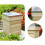 Living And Home Wooden Beehive Starter Kit 5