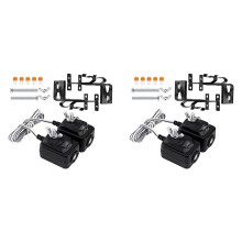 2X 820CB Zestaw Wymienny Czujnika Bezpieczeństwa Drzwi Garażowych i Wsporników do 41A5034/G801CB-P/801CB/041-0136