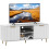 Homcom Mueble de TV Blanco 120 x 35 x 48 cm 1