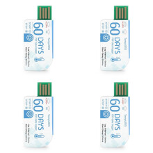 4Pcs TempU05s USB Temperature Data Logger 60 Day Single Use Temperature Analyzer PDF Report USB Temperature Logger