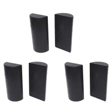 3 Par 30 cm Meia Rodada Rolo de Espuma para Ioga Pilates Esporte Equipamento de Fitness Almofada de Equilíbrio Blocos de Ioga