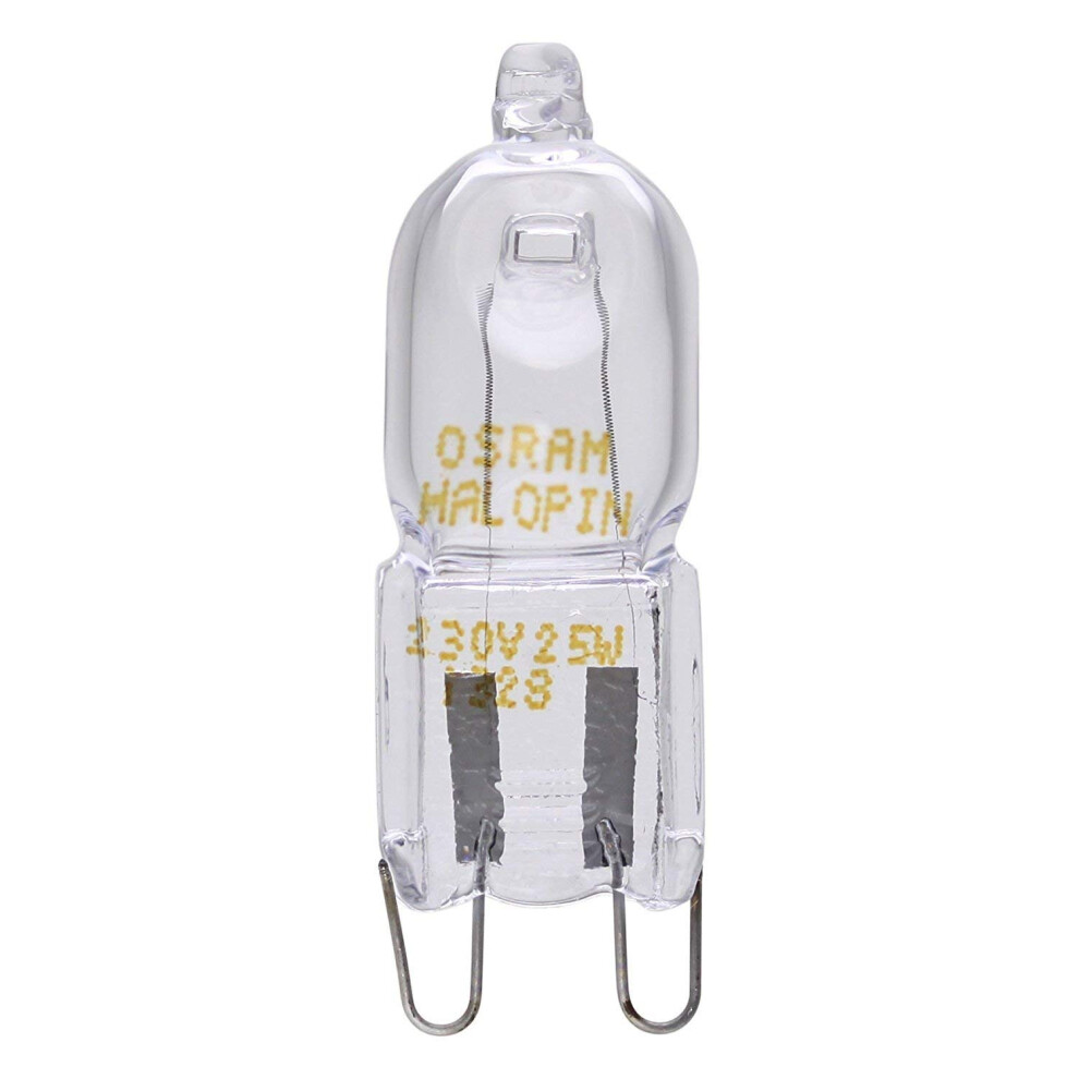 Osram Oven Halogen Capsule Bulb, G9, 25 W