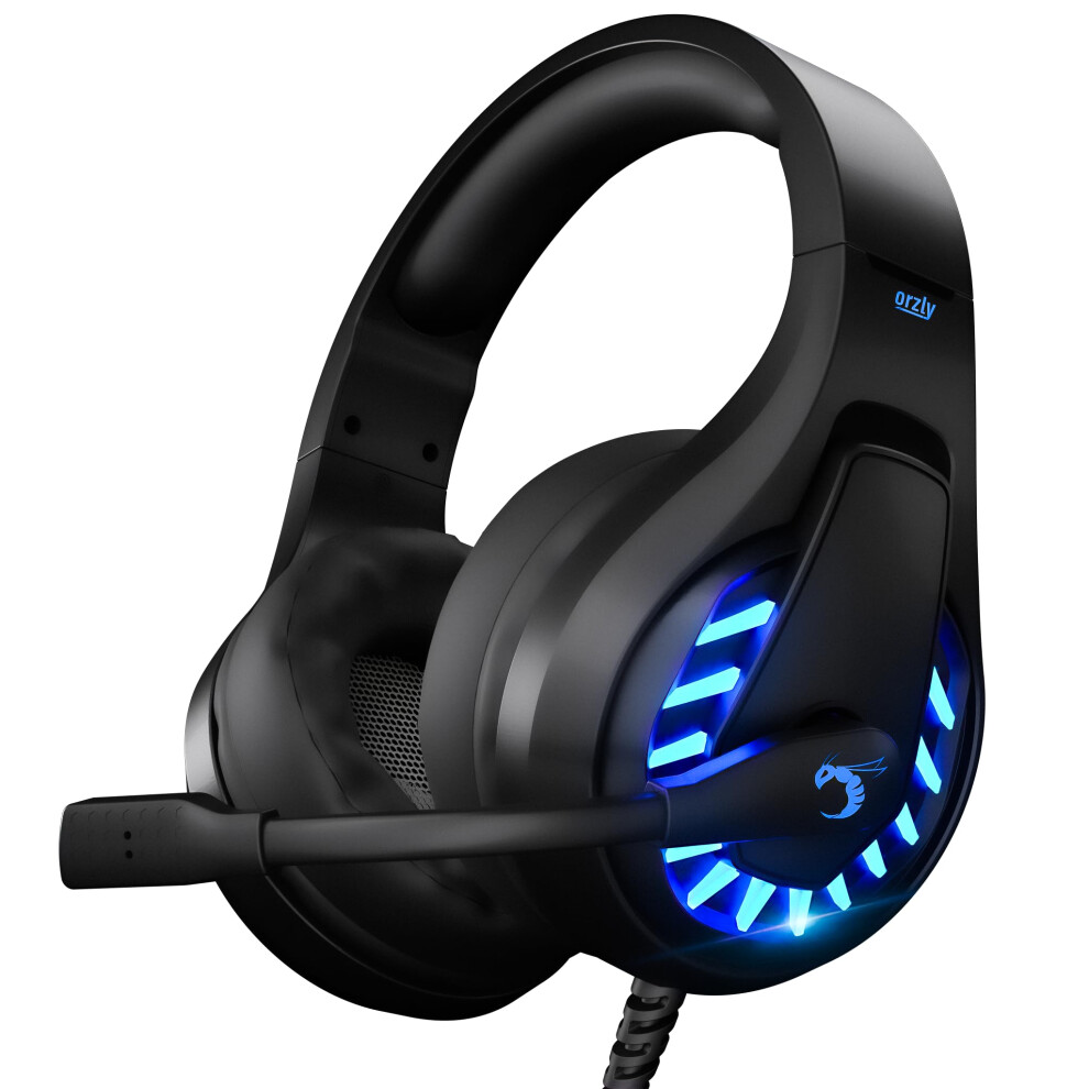 Orzly Gaming Headset For Pc And Gaming Consoles Compatible With Ps5, Ps4, Xbox Series X | S, Xbox One & Steam Deck With Noise Cancelling Mic - Rxh-30 5006116406540