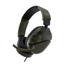 Turtle Beach Recon 70 Camo Green Wired Multiplatform Gaming Headset for PS5, PS4, Xbox Series X or S, Xbox One and Mobile with 3.5mm Wired Connection