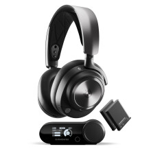 SteelSeries Arctis Nova Pro Wireless - Multi-System Gaming Headset (PS5 & PC / Switch + Bluetooth) - Unlimited Battery Life; 2 Hot-Swap Batteries - A