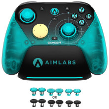 GameSir G7 Pro 8K PC Wireless Controller for Windows with TMR Joysticks, Dual-Mode Trigger Stops, Four Remappable Macro Buttons, 3.5mm Audio Support