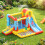 Outsunny Castillo Hinchable Multicolor 330 x 265 x 185 cm 2