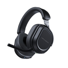 Turtle Beach Stealth 700 Black PC Wireless Gaming Headset with up to 80 hour Battery, Bluetooth, Dual Transmitters and 60mm Speakers for PC, PS5, PS4