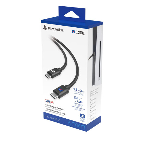HORI USB-C Charging Play Cable for DualSense Wireless Controller