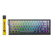 ATTACK SHARK X68 HE 8000Hz Rapid Trigger Keyboard, 0.01mm RT Accuracy Wired Gaming Keyboard with Magnetic Switch, Adjustable Actuation, Rapid Trigger
