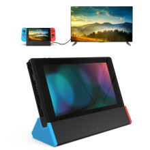 SiWiQU TV Docking Station Compatible with Nintendo Switch/OLED with 4K HDMI Port Type C 2xUSB Port, Switch Charging Dock Stand Replacement for Offici