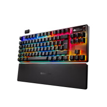 SteelSeries Apex Pro TKL Wireless Gen 3 - Wireless Gaming Keyboard - Adjustable Actuation Hall Effect Switches; Game-Ready Presets - Rapid Trigger, P