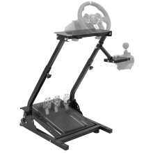 VELPAX Steering Wheel Stand, Height Adjustable Racing Wheel Stand, Wheel Stand Compatible with Logitech G25 G27 G29 G920, GT Racing Simulator Wheel S