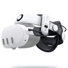 BOBOVR S3 Pro Super Strap VR Accessories Compatible with Meta Quest 3S/Quest 3, 2 IN 1Headstrap and Head air Conditioning, 10000mah Hot-Swappable Bat