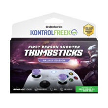 KontrolFreek FPS Freek Galaxy Purple for Xbox One and Xbox Series X Controller | 2 Performance Thumbsticks | 1 High-Rise, 1 Mid-Rise | Purple