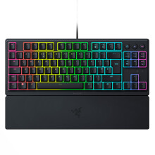 Razer Ornata V3 Tenkeyless - Compact Low Profile Gaming Keyboard (Mecha-Membrane Switches, UV-coated Keycaps, Backlit Dedicated Media Keys, Magnetic