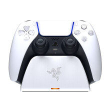 Razer Universal Quick Charging Stand - for PlayStation 5 DualSense Controller (Quick Charge, Curved Cradle Design, Powered by USB, One-Handed Navigat