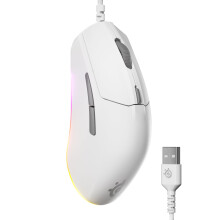 SteelSeries Rival 3 Gen 2 Gaming Mouse - 8500 DPI TrueMove Core Optical Sensor - 60 Million Click Durability - Low Latency - 77g Lightweight - 100% P