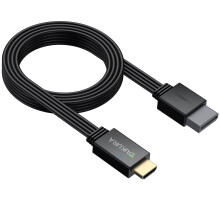 TAIKURA Wii to HDMI Adapter and Converter in Black for Wii with Built-in Cable Plug and Play Supports All Wii Display Modes Digital HDMI Output with