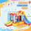 Outsunny Castillo Hinchable Multicolor 330 x 265 x 185 cm 4