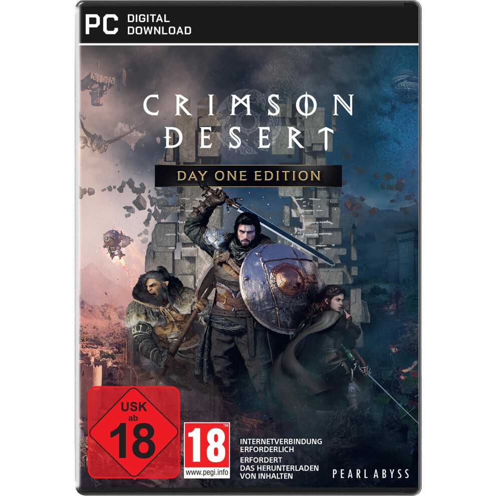 Photos - Desktop PC Pearl Abyss Crimson Desert Day One Edition  (PC) (Code in a Box)