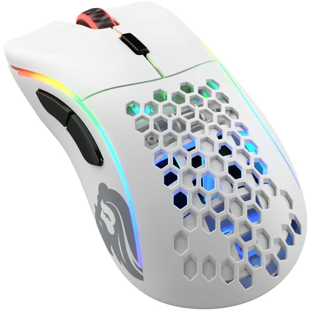Photos - Headphones Glorious Gaming Model D Wireless Gaming Mouse - 69g Superlight, Lag Free 2.4Ghz Wireless, Up To 71 Hour Battery, RGB, BAMF S