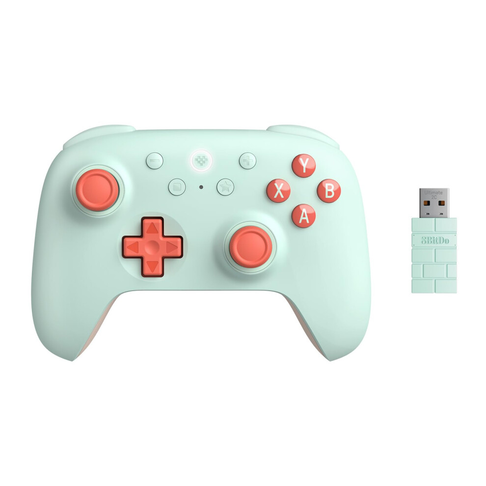 8Bitdo Ultimate 2C Wireless Controller For Windows Pc And Android, With 1000Hz Polling Rate, Hall Effect Joysticks And Hall Triggers, And Remappable 5006206506341