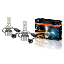 OSRAM LEDriving XTR, H4 LED headlight lamps, cool white LED light, off-road only, 64193DWXTR, folding box (2 lamps)