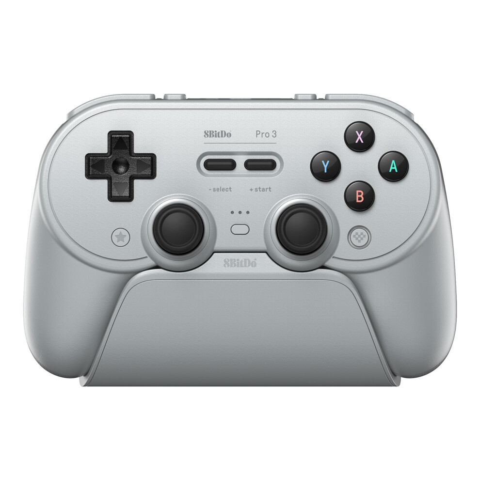 8Bitdo Pro 3 Bluetooth Controller For Switch/Switch 2 Â Tmr Joysticks, Swappable Abxy Buttons, Pro Back Buttons, Charging Dock, Hall Effect Triggers 5002518099380