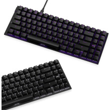 NZXT Function Mini TKL Mechanical PC Gaming Keyboard - Illuminated - Linear RGB Switches - MX Compatible Switches - Hot Swap - Durable Aluminum Top P