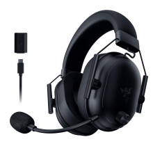 Razer BlackShark V2 HyperSpeed - Wireless Ultra-Lightweight Esports Headset (280g, HyperClear Super Wideband Mic, TriForce Titanium 50 mm Drivers) Bl