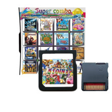 510 in 1 DS Game, Super Combo Game Cartridge Contains 510 3ds Games, Retro Game Pack Card Suitable for NDS, NDSi, 3DS, New, DS, 2D