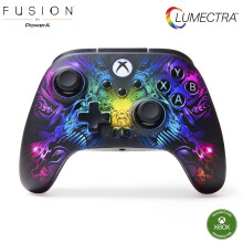 PowerA FUSION Pro Wireless Gaming Controller for Xbox Series X|S and PC, RGB LED lighting, Hall Effect, mappable buttons, adjustable thumbsticks, wor