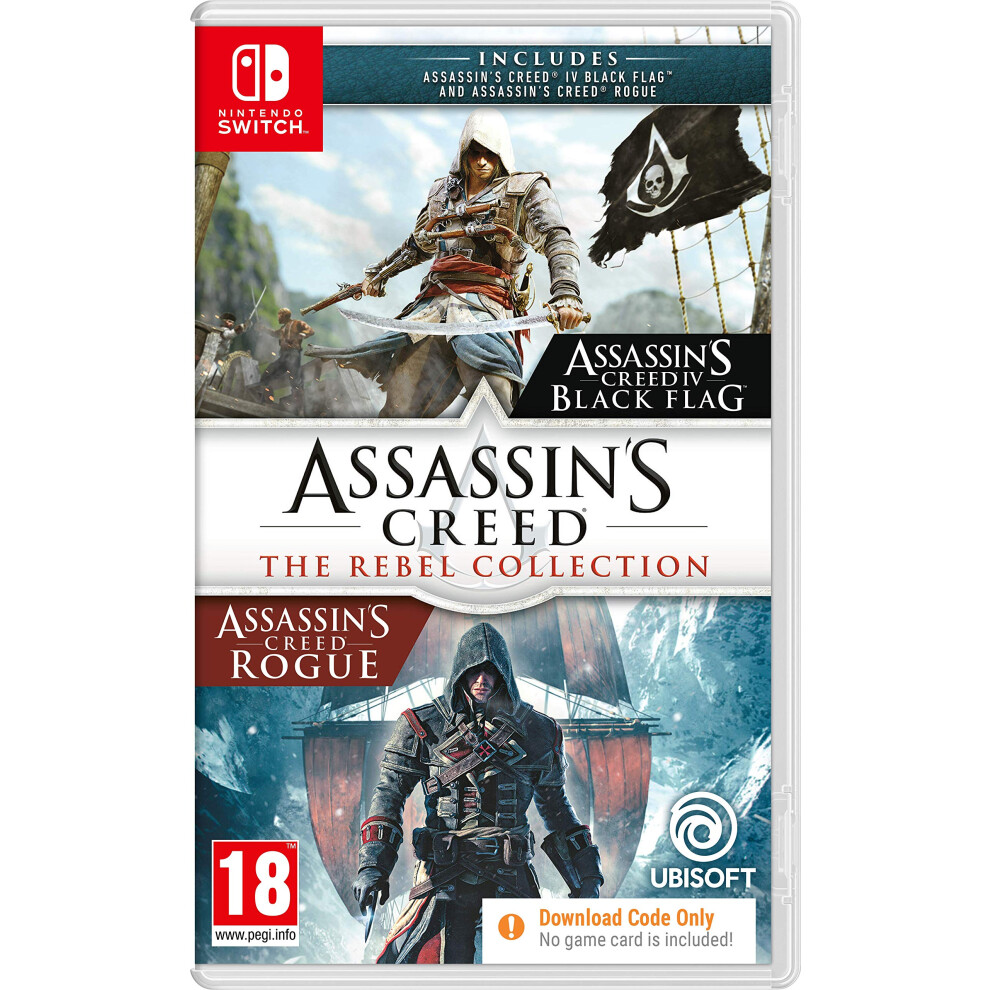 Assassins Creed Rebel Collection (Code In Box) (Nintendo Switch) 5006699588794