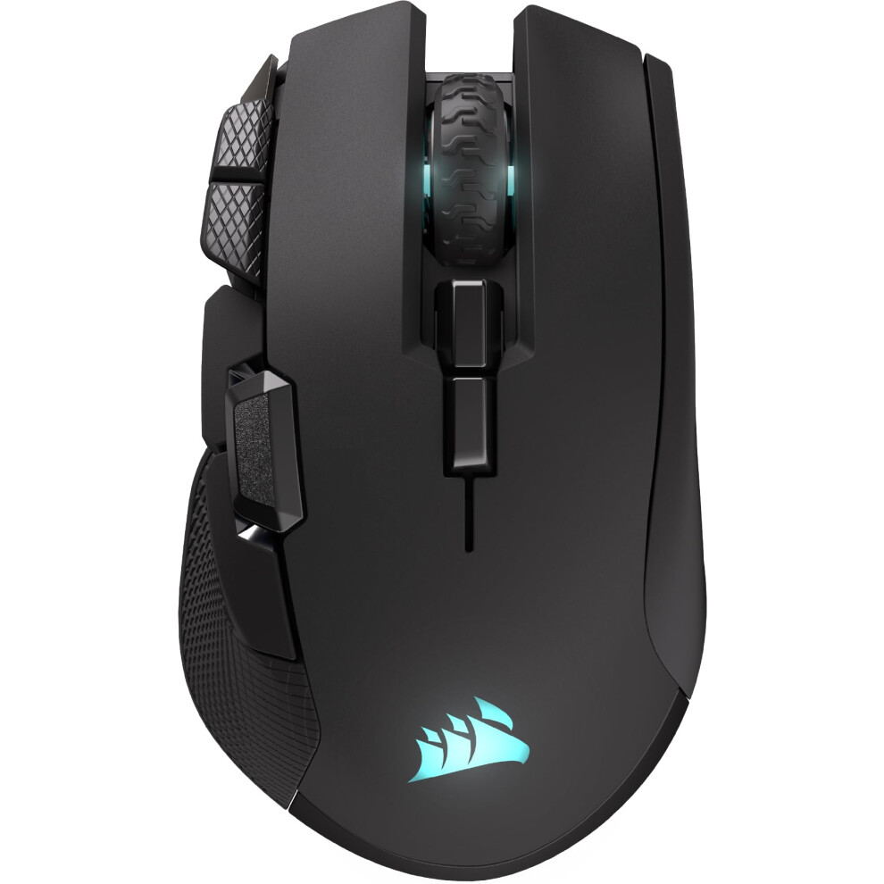 Corsair Ironclaw Wireless Se (2026) Gaming Mouse – 26,000 Dpi, Ergonomic Design For Larger Hands, 10 Programmable Buttons, For Moba, Fps, Mmo – Bl