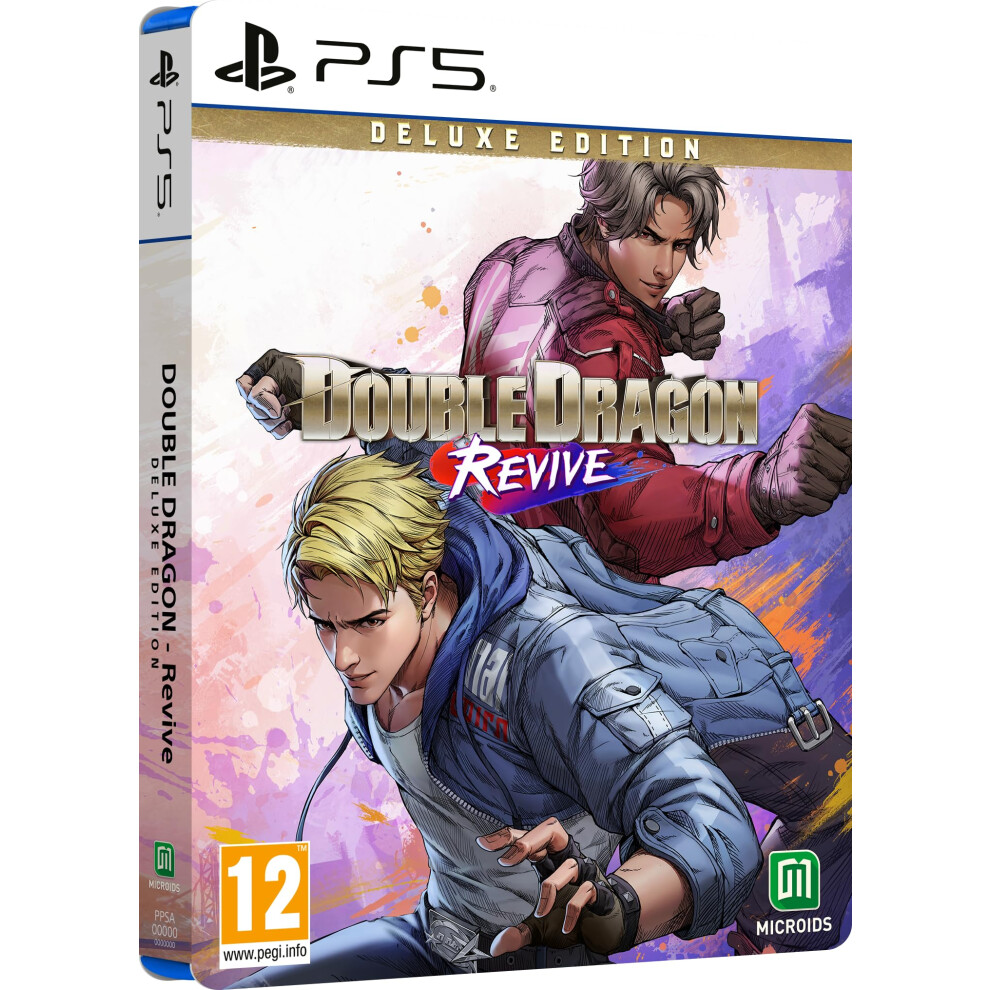 Double Dragon Revive - Deluxe Edition - Ps5 Golden 5006659249727