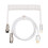 EPOMAKER Puff Aviator Coiled USB Cable, Type C Detachable Mechanical Gaming Keyboard Cable for Win/Mac/Gamers, Suitable for RT100/TH68 PRO/TH80 PRO/T 1