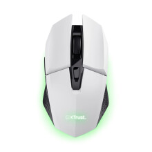 GXTrust 1108W Vylax Rechargeable Wireless Gaming Mouse, 80h Playtime, 800-4800 DPI, Multicolour LED Lighting, Storable USB Micro Receiver, 6 Buttons,