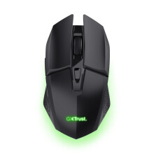 GXTrust 1108 Vylax Rechargeable Wireless Gaming Mouse, 80h Playtime, 800-4800 DPI, Multicolour LED Lighting, Storable USB Micro Receiver, 6 Buttons,